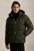 Пухено яке Polo Ralph Lauren в кафяво зимен модел 710968278