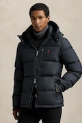 Пухова куртка Polo Ralph Lauren колір чорний зимова 710968278