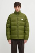 Péřová bunda The North Face Hydrenalite Down Jacket zelená barva, zimní, NF0A88XUBRI1