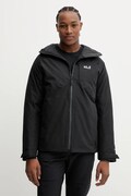 Jack Wolfskin kurtka sportowa puchowa ICECAPE kolor czarny A65299