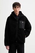 Dickies bluza polarowa męska kolor czarny z kapturem gładka DK0A87NV