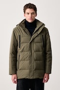 BOSS Green zimná bunda pánska OW_Block-X Parka zelená 50547262