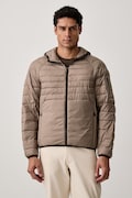 BOSS Green krótka kurtka męska OW_Urbanex JT HD beżowa 50549181