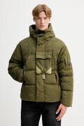 C.P. Company kurtka puchowa kolor zielony zimowa 19CMOW013A006369M