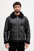 Lindbergh kurtka kolor czarny przejściowa oversize 30-301124