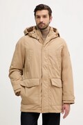 Tommy Hilfiger kurtka puchowa kolor beżowy zimowa MW0MW40632