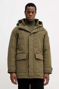 Tommy Hilfiger kurtka puchowa kolor zielony zimowa MW0MW40632