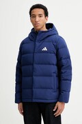 adidas kurtka puchowa Helionic kolor niebieski zimowa JX0581