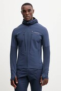 LA Sportiva bluza sportowa Session Tech męska kolor granatowy z kapturem wzorzysta ZASF035