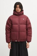 AAPE kurtka puchowa 29.5" Now kolor bordowy zimowa AAPDNM7725XXP
