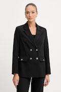 Σακάκι Guess FIONA χρώμα: μαύρο, W5YN20 WH9Y2