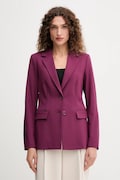 Піджак United Colors of Benetton колір фіолетовий однобортний однотонний 2L4HDW02W