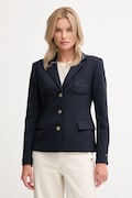 Sako Tommy Hilfiger boja: tamno plava, jednoredno zakopčavanje, bez uzorka, WW0WW46660