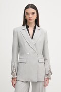 Haveone marynarka dwurzędowa damska szara JGE-P031