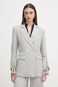 Haveone marynarka dwurzędowa damska szara JGE-P031
