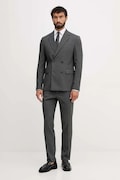 Lindbergh garnitur męski kolor szary gładka 30.61040DB