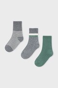 Mayoral skarpetki dziecięce 3-pack kolor zielony 10052