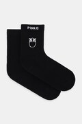 Pinko șosete culoarea negru, 106071 A302