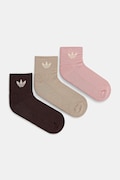 adidas Originals șosete 3-pack culoarea roz, JV8596