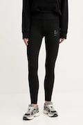 EA7 Emporio Armani colanti culoarea negru, cu imprimeu, AF12484.7W000426