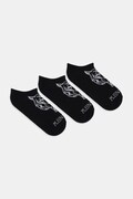 PLEIN SPORT skarpetki 3-pack kolor czarny FAEC UUY0034 STE003N