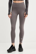 adidas by Stella McCartney legginsy treningowe TruePurpose damskie kolor brązowy gładkie JM1400