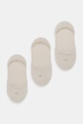 Calvin Klein skarpetki 3-pack kolor beżowy 701234371