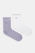 Κάλτσες Tommy Hilfiger 2-pack χρώμα: μοβ, 701236460