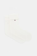 Tommy Hilfiger șosete cu lână culoarea bej, 701236462