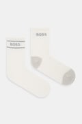 Čarape BOSS 2-pack boja: bež, 50546426