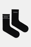 BOSS skarpetki 2-pack kolor czarny 50546426