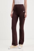 adidas legginsy Essentials damskie kolor brązowy gładkie JY3328