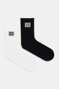 HUGO șosete 2-pack culoarea alb, 50546399