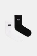 UGG skarpetki QUINLIN 2-pack kolor czarny 1171623
