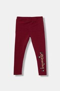 Guess leggins copii culoarea bordo, cu imprimeu, K5BB02 J1314