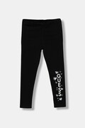 Guess leggins copii culoarea negru, cu imprimeu, K5BB02 J1314
