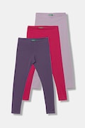 United Colors of Benetton leggings per bambini pacco da 3 colore rosa 3MT1CF06P