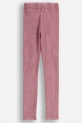 Coccodrillo legginsy z bawełną dziecięce kolor różowy gładkie CRAFT PUNK GIRL JUNIOR