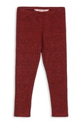 Konges Sløjd legginsy dziecięce ROLI PANTS kolor czerwony wzorzyste KS104416