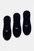 Emporio Armani Underwear skarpety stopki męskie 3-pack granatowe EM000548 AF14446