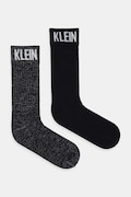Шкарпетки Calvin Klein Jeans 2-pack колір чорний 701235978