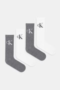 Calvin Klein Jeans skarpetki 4-pack kolor szary 701235982