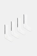 Calvin Klein Jeans skarpetki 4-pack kolor biały 701238238