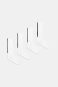 Шкарпетки Calvin Klein Jeans 4-pack колір білий 701238238