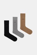 BOSS skarpetki 3-pack kolor szary 50558589