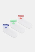 Čarape adidas Originals 3-Stripes 3-pack boja: bijela, JV7439