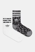 adidas Originals skarpetki Leo Crew S 2-pack kolor biały JW8010