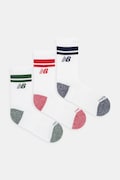 Ponožky New Balance 3-pack bílá barva, LAS35210AS1