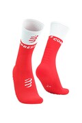 Compressport skarpetki Mid Compression v2.0 kolor czerwony SQTU354