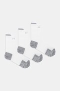 Κάλτσες Under Armour 3-pack χρώμα: γκρι, 1387043
